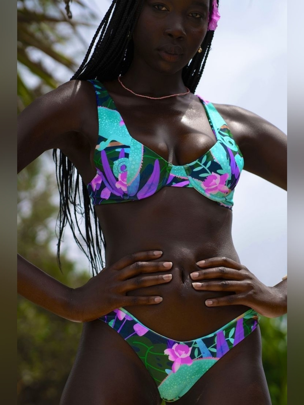 Moana bikini Reversable Twilight Tango Set